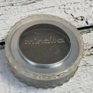 55N Polarizing Camera Lens Filter Photography Equipment Vintage Glass Metal Case